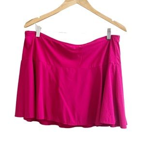 Land’s End Plus Size Swim Skirt Fuchsia Size 14